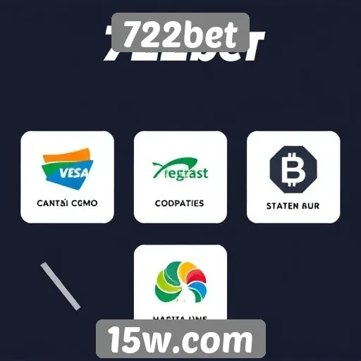 Métodos de pagamento oferecidos pelo 722bet
